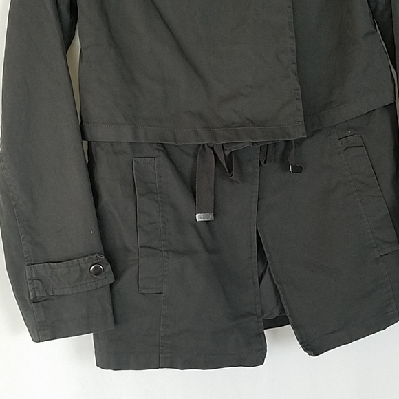 Mossimo Supply Co women S jacket cape military - Picture 3 of 7